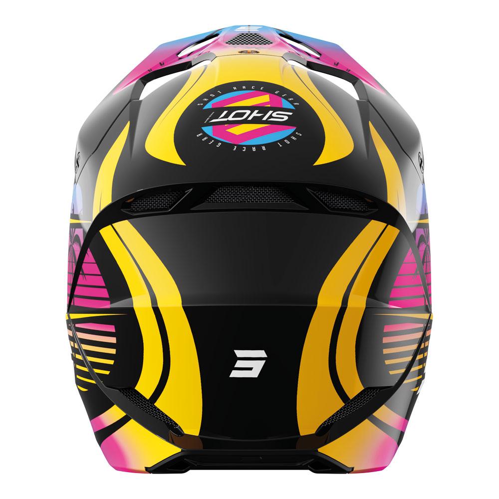 Shot Furious Miami Helmet Orange