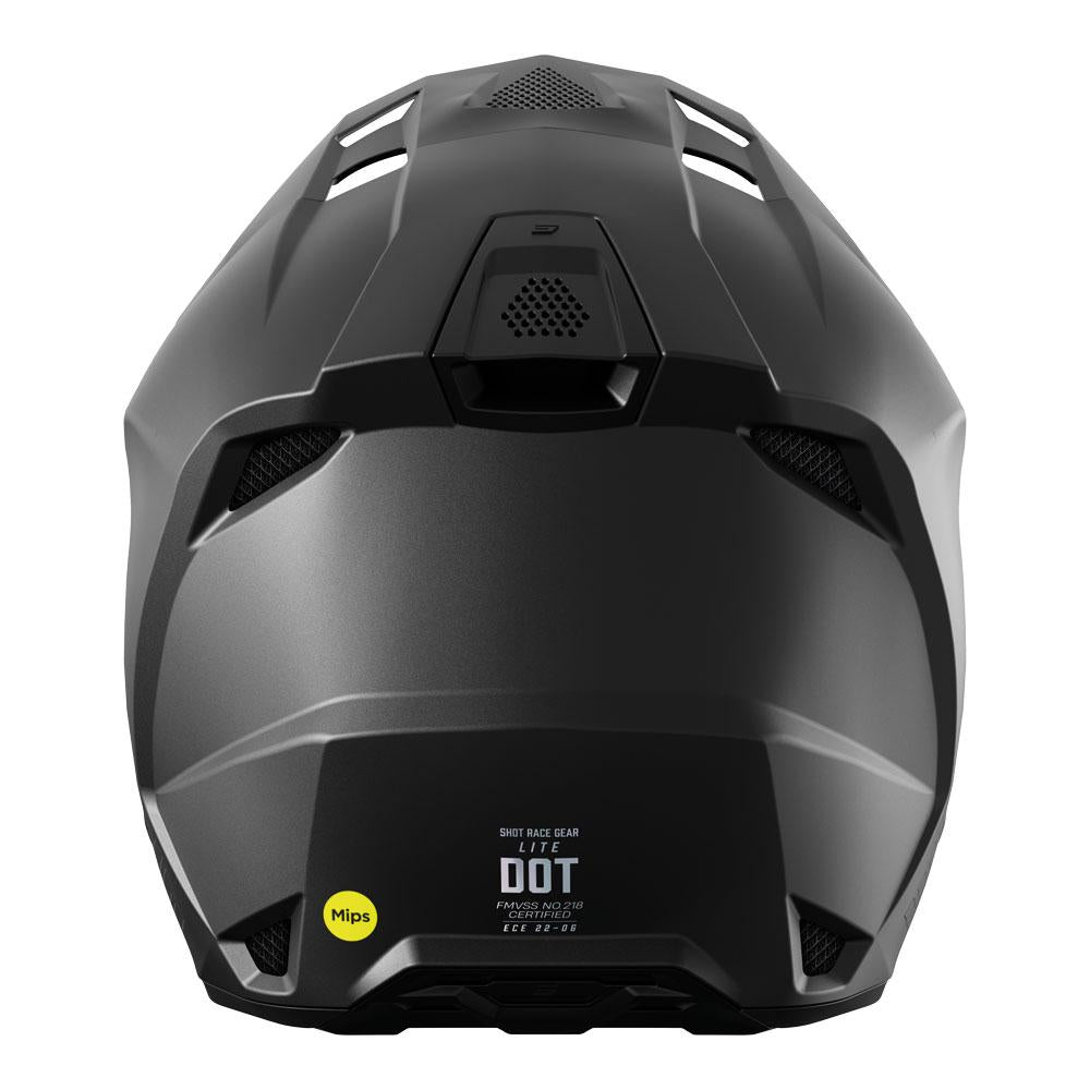 Shot Lite Solid Helmet Black Matt