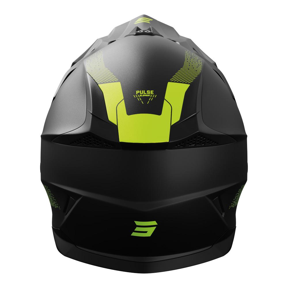element motorcycle helmet Shot Pulse Element Helmet Neon Yellow Matt – Tuggeranong Motorcycle Centre