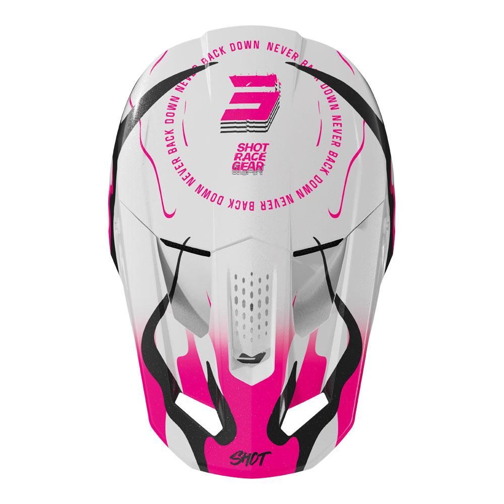 Shot Speed Beast Helmet Pink Pearly
