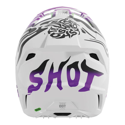 Shot Speed Ghost Helmet Purple Glossy