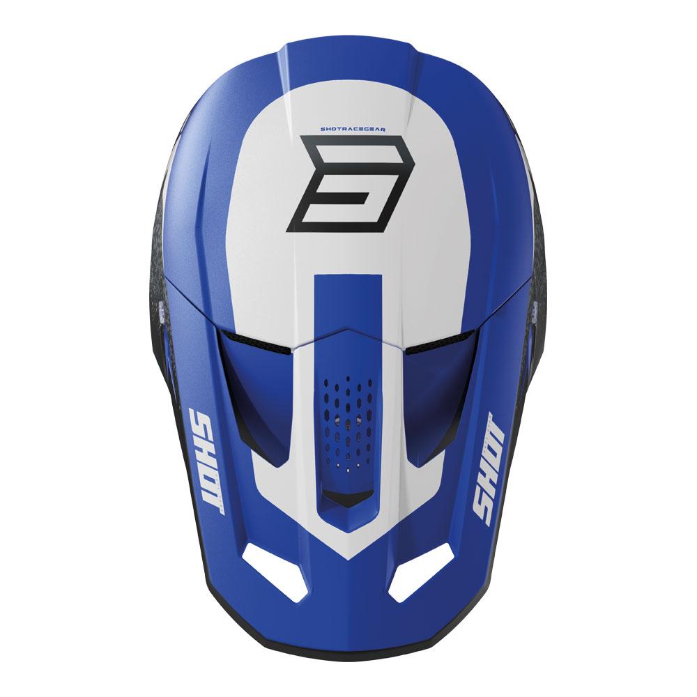 Shot Speed Hybrid Helmet Blue Matt