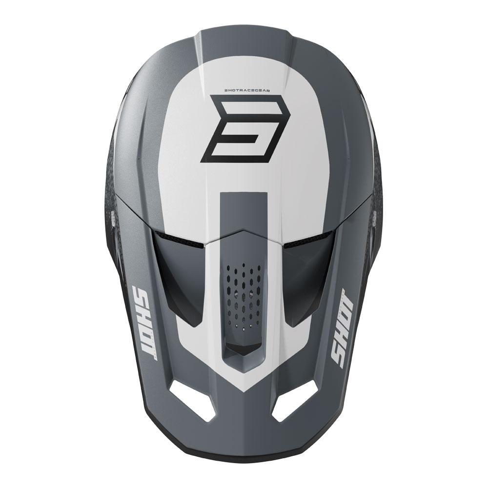 Shot Speed Hybrid Helmet Grey Matt