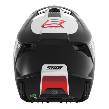 Shot Speed Hybrid Helmet Red Glossy