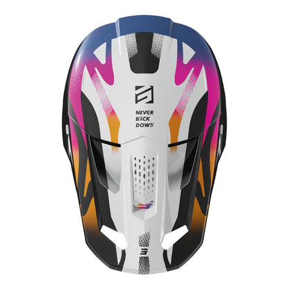Shot Speed Wave Helmet Black/White Pearly